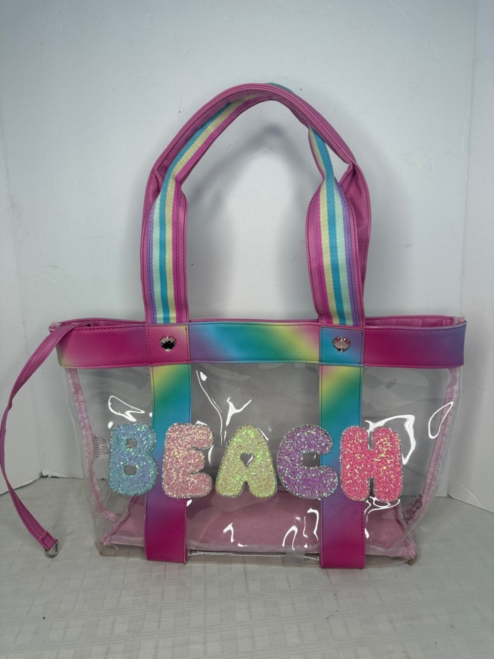 OMG Beach Clear Tote Bag